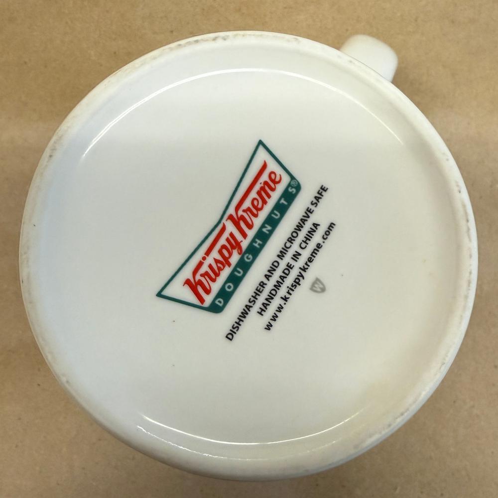 Krispy Kreme Donuts Embossed Mug